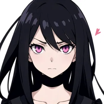 AI Character Gothic Anime Girl