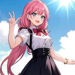 Gyaru Fashion AI Character