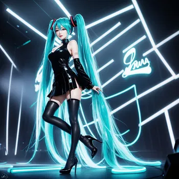 AI Character Futanari Hatsune Miku