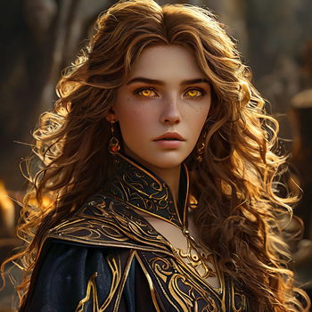 AI Character Selene Arcanis (The Ember Scroll)