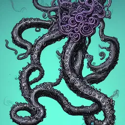 Tentacle monster AI Character