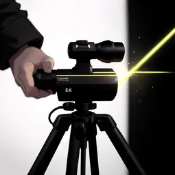 Laser Level Tripod AI Character