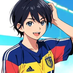 Soccer Manga AI Character