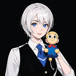 Ventriloquism Dummy AI Character