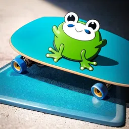 Frog Skateboards AI Character