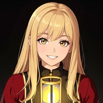 AI Character Gold Lantern
