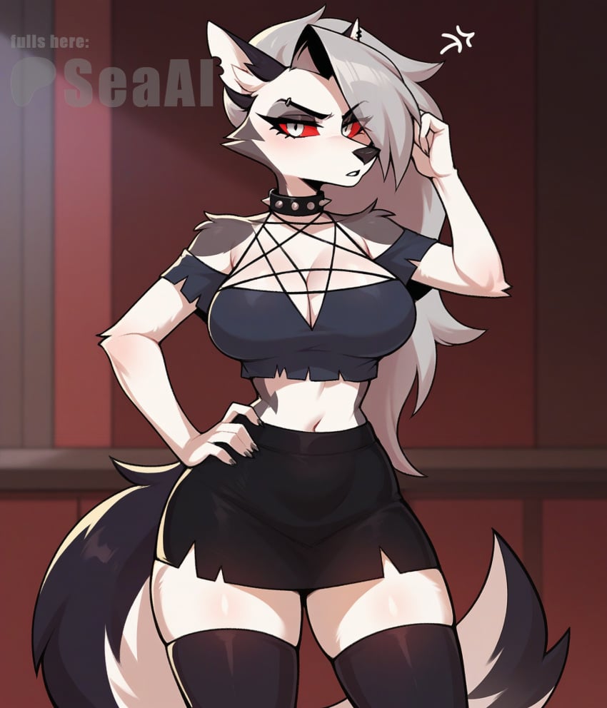 Loona  yandere hellhound coworker