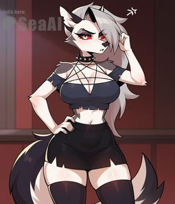 Loona  yandere hellhound coworker AI Character