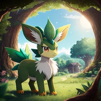 AI Character Leafeon Vore