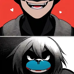 Gorillaz Merchandise AI Character