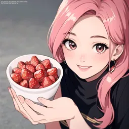 Strawberry Candy AI Character