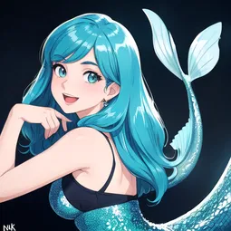 Mermaid Marina AI Character