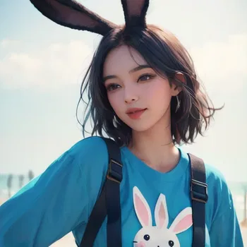 AI Character Soda Twinkling Bunny