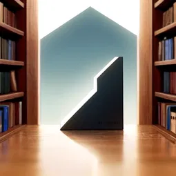 Low Bookcase AI Character