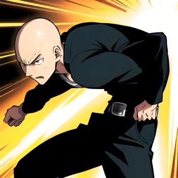 AI Character Saitama X Tatsumaki