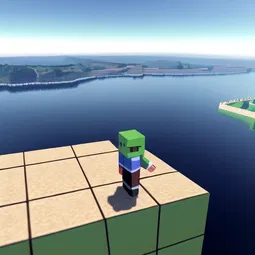 minecraft log in AI Character