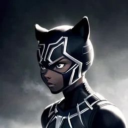 Black Panther Costume AI Character