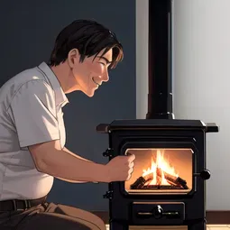 Pot Belly Stove AI Character