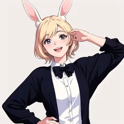 Vanilla Rabbit AI Character