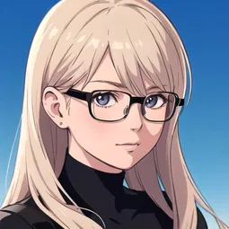 y2k glasses AI Character