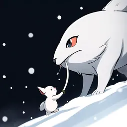 the baby prisoner of winter castle AI Character
