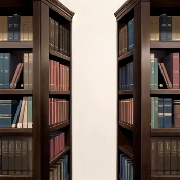 AI Character Arch Bookcase