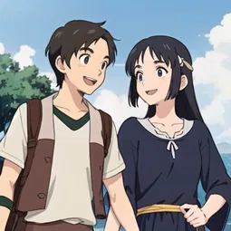 best ghibli films AI Character
