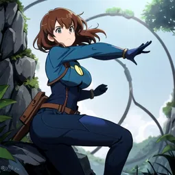 Nausicaa of the Valley of the Wind Manga AI Character