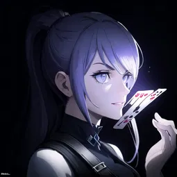 holographic cards AI Character