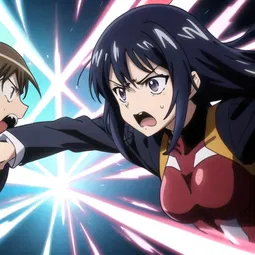 Violent Anime AI Character