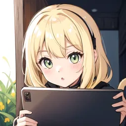 Blonde Cat AI Character