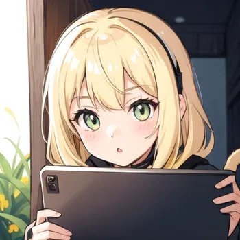 AI Character Blonde Cat