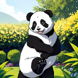 Garden Panda AI Character
