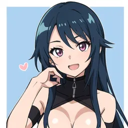 Anime Breasts Nude AI Character