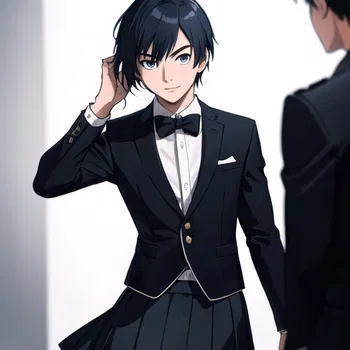 AI Character Skirt Boy