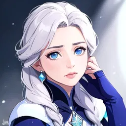 Elsa, the Frozen Heart AI Character