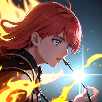 AI Character Fire Ring