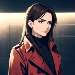 Red Trench Coat AI Character