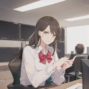 AI Character Coworker Sexy