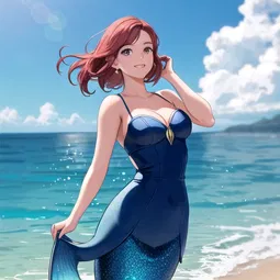 Ariel Dress AI Character