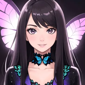 AI Character Ven, mi señora. Mariposa