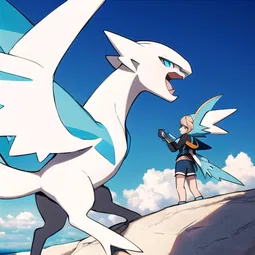 Pokémon Heroes Latios and Latias AI Character