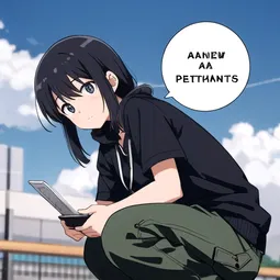 Noumin Kanren no Skill Bakka Agetetara Nazeka Tsuyoku Natta AI Character
