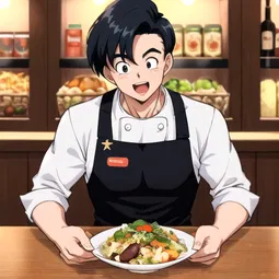 Gohan Gourmet AI Character