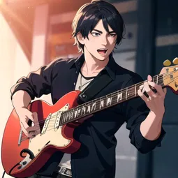Lava Guitar AI Character