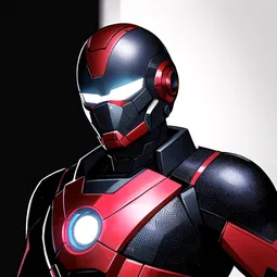 Tony Stark's Iron Man Helmet AI Character