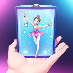 Ballerina Jewelry Box AI Character