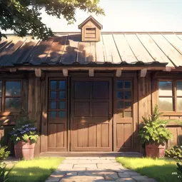 Farmhouse Door AI Character