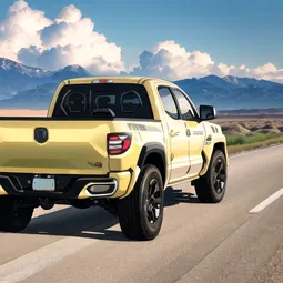 16 Toyota Tacoma AI Character