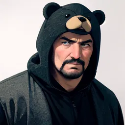 Bear Hat AI Character